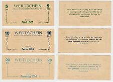 Konvolut DDR Geldscheine