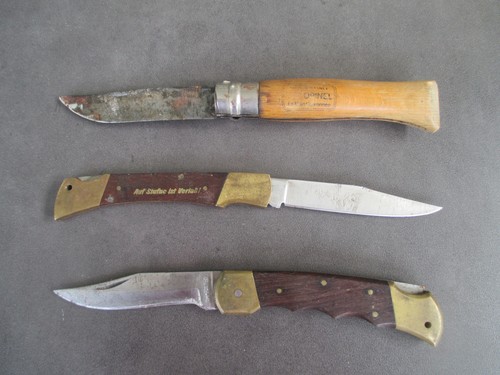 Konvolut drei klappmesser - konvolut,