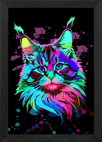 Katze tiere gerahmtes - katze,