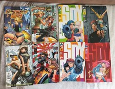 Spyboy Dark Horse Comics  & Danger Girl Cliffhanger Comics selten rar 
