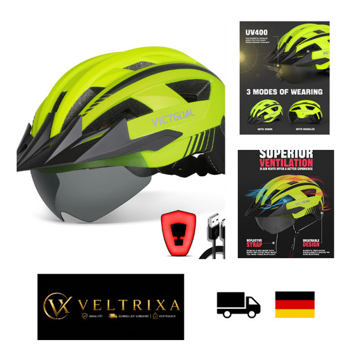 Victgoal fahrradhelm herren - fahrradhelm, m
