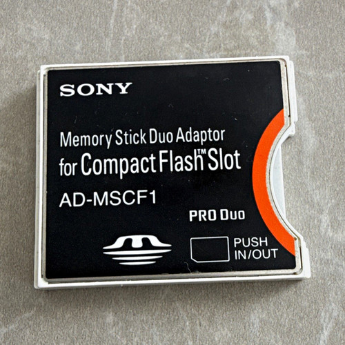 Sony mscf1 kartenadapter - sony, ad-mscf1