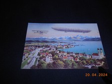 Zeppelin Ballon Doppeldecker Nostalgie Friedrichshafen