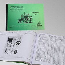Fendt Ersatzteilliste für Dieselross F 40 Traktor Schlepper 40001