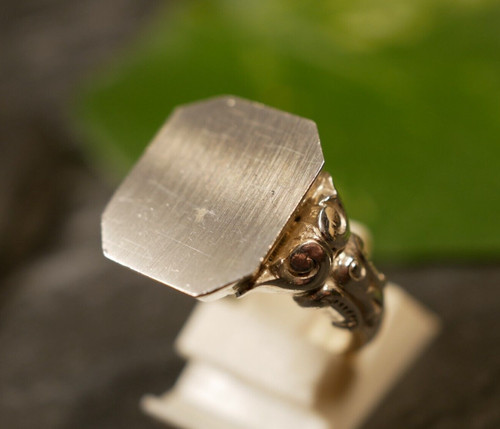 Massiver 900 silber ring - silber,
