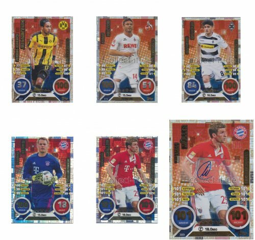 Match attax 2017 - match, 16/17