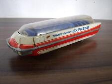 Spielzeug Auto DDR Blech MSB Autobus Trans-Europ-Express  60er Jahre