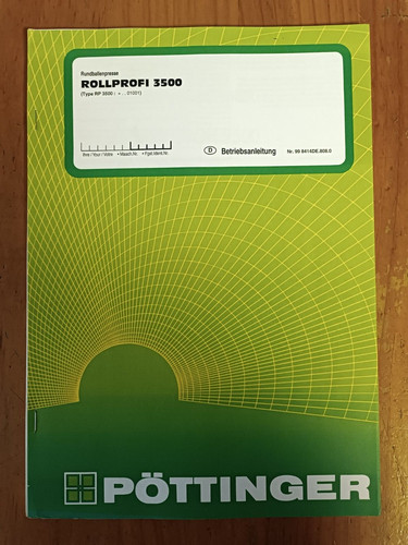 Prospekt betriebsanleitung - prospekt,