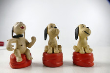 3x Loriot Hund Wum 7cm Figur
