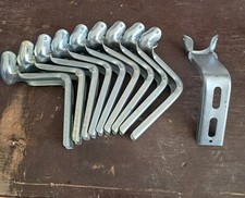 10 Stück Rolladen Wandlager, Lagerhalter für Kugellager, 65 mm Ausladung 