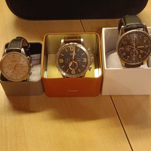 Fossil herren chronograph - 3x,