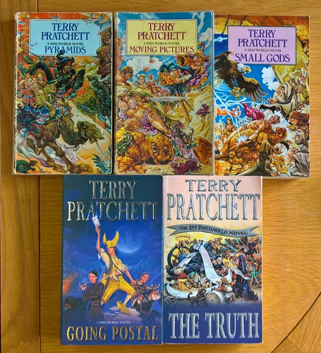 Terry pratchett discworld - terry, 5x