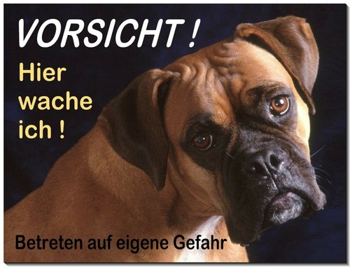 Boxer-Hund-Aluminium-Schild--3