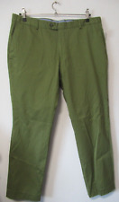 77H/6 DANIELS & Korff  Herren Hose Gr. 28 Chino Stil grün froschgrün Baumwolle