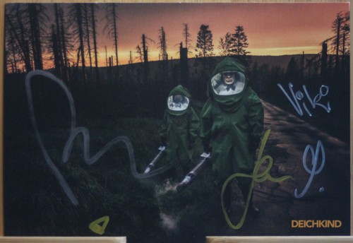 Deichkind orig autogramm - deichkind,