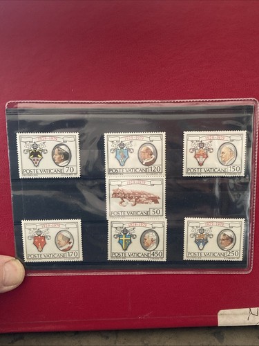 Briefmarkenserie papst - briefmarkenserie,