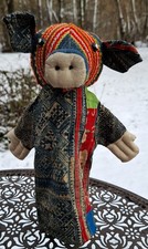 Handpuppe Schwein aus Laos -