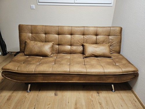 Vintage klappcouch mit - vintage,