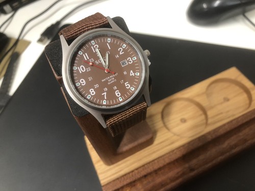 Braun uhr herrenuhr jungenuhr - braun,