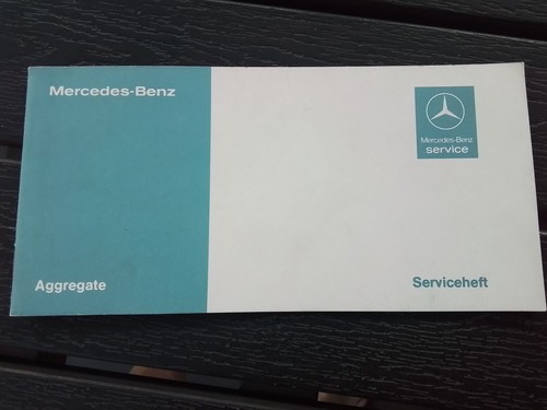 Mercedes benz serviceheft - mercedes,