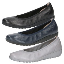 Caprice Damen Ballerina Leder