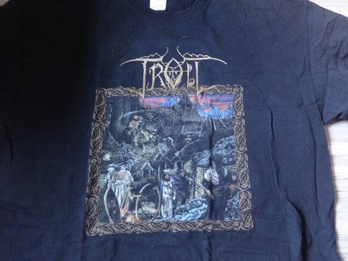 Troll old vintage shirt - old, black