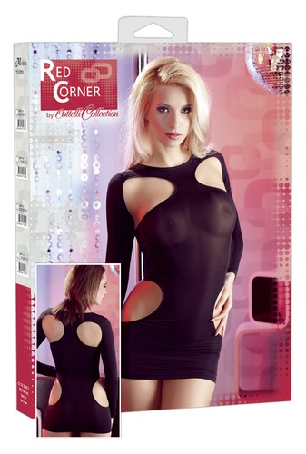 Minikleid schwarz und - in,