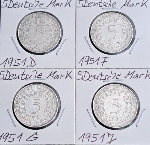 Lot deutsche mark 1951 - lot, d