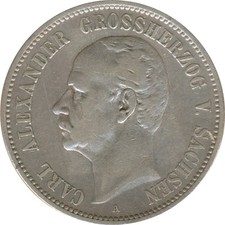 Sachsen-Weimar-Eisenach 2 Mark