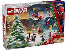 LEGO 76293 Spider-Man Marvel Adventskalender Superheld 246 Teile Türchenkalender
