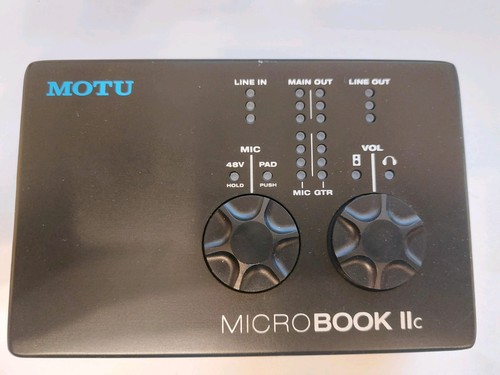 Motu microbook iic audio - microbook,