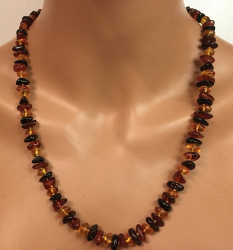 Natur bernstein kette bunte - bernstein,