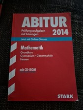 Abitur-Prüfungsaufgaben mit Lösungen Mathematik Grundkurs o. CD Gymnasium Hessen