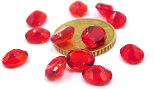 Rote ovale cubic - ovale,
