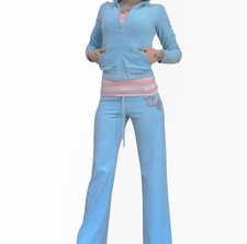 Rare 2000s Baby Blue Juicy