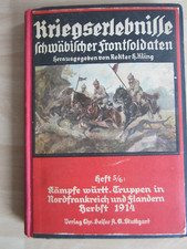 Book: War Experiences of