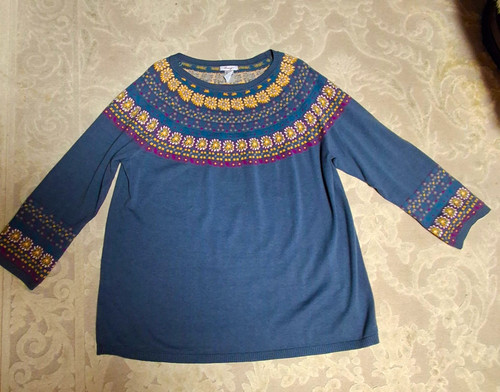 Strick pullover norweger - im,