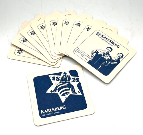 Stück bierdeckel karlsberg - stück,