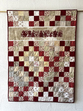 Quilt  Patchwork Handarbeit