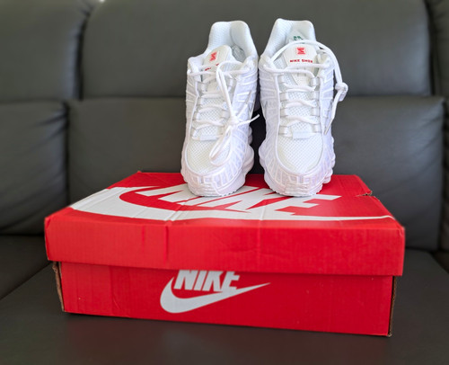 Nike shox sneaker weiß low - nike, tl