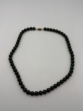 runde Malachit Halskette Halskette Malachit rund grün