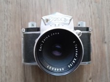 Fotoapparat Exa Ihagee Dresden DDR Spiegelreflexkamera Meyer Optik Trioplan