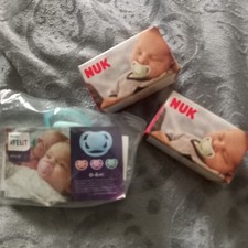 NEU 3 Baby SCHNULLER 0-6 m