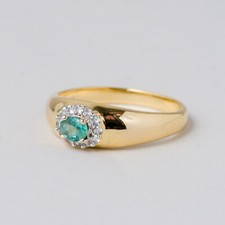 Silber Ring 925 Vergoldet