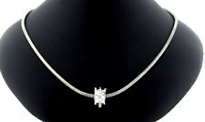 PANDORA Halskette 925 Silber 50cm + Charm Schildkröte 925 Silber (kein Pandora)