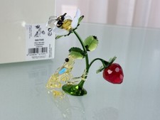 Swarovski Figur 5667599 Idyllia Frosch Biene und Erdbeere 8,3 cm Ovp & Zertifika