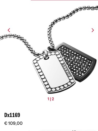 Diesel necklace kette - diesel,