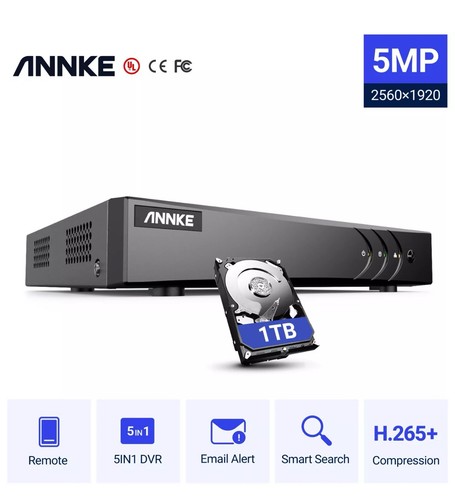 Annke 1tb 4ch kanal 3mp - annke,
