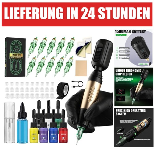 Rhein tattoo maschine set mit - rhein,