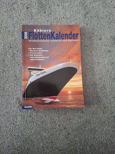 Köhlers flottenkalender 2008 - flottenkalender,